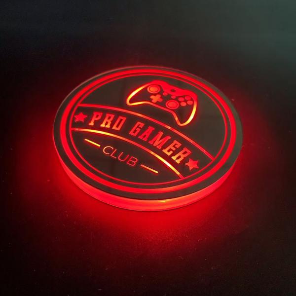 Wiederaufladbarer LED-Untersetzer