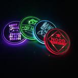Wiederaufladbarer LED-Untersetzer
