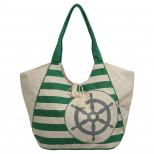 Maritime Streifentasche Steuerrad TP22
