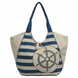 Maritime Streifentasche Steuerrad TP22