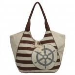 Maritime Streifentasche Steuerrad TP22